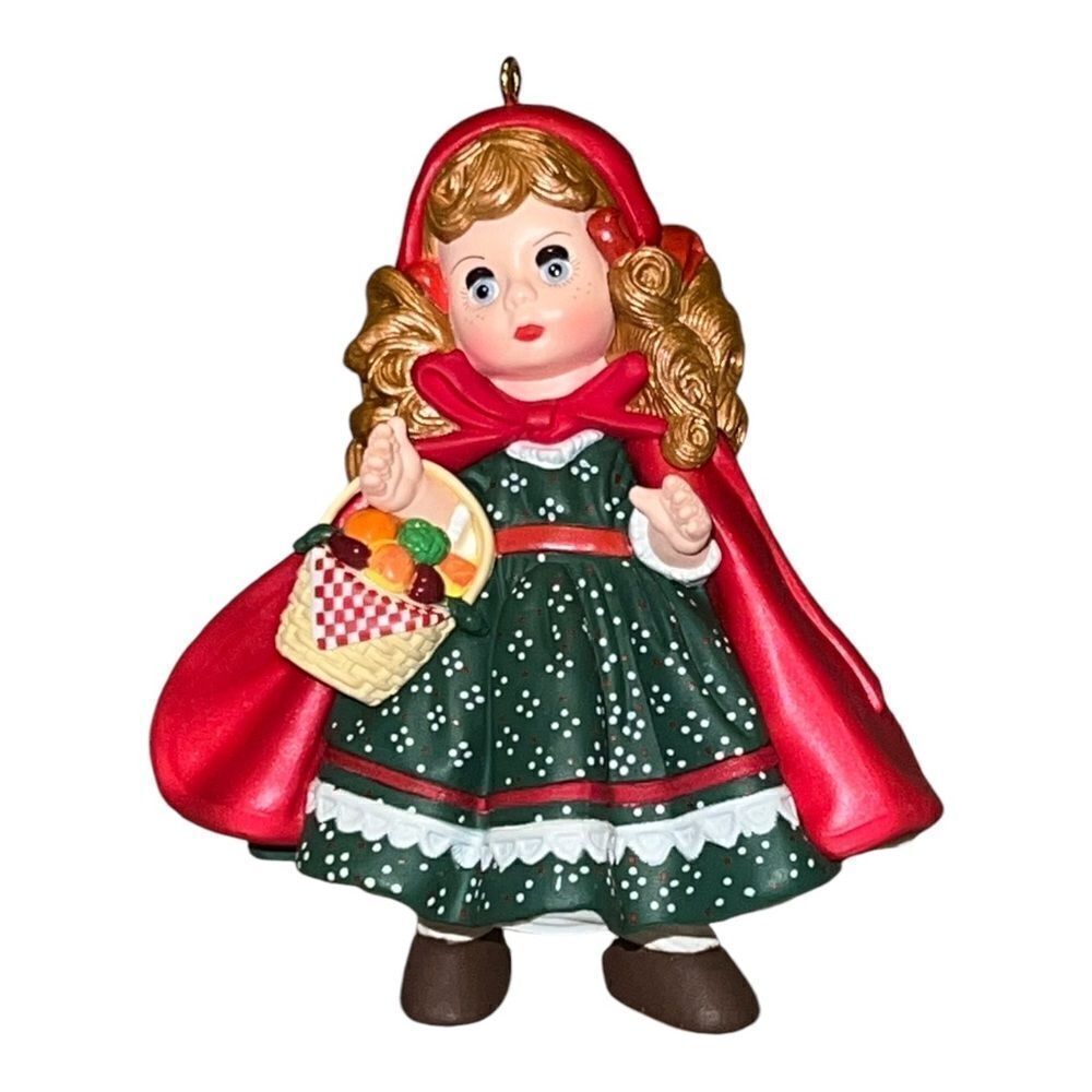 Hallmark Little Red Riding Hood Madame Alexander Ornament 1991 Series #2
